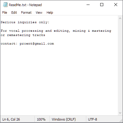 ReadMe.txt - Notepad